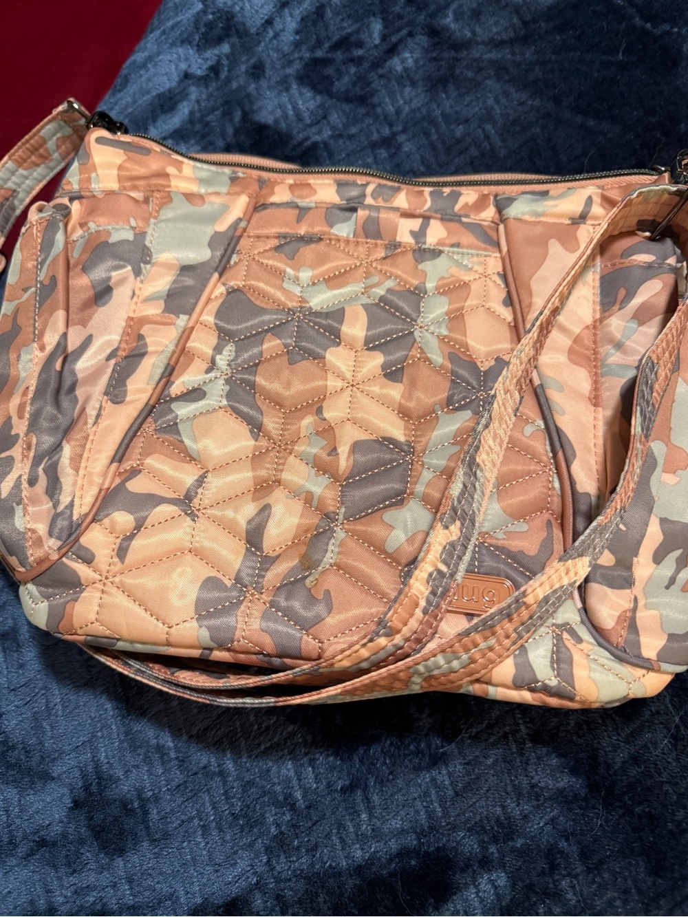 Lug Mini Shuffle SE Bag Camo Pink